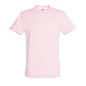 UNISEX ROUND COLLAR T-SHIRT REGENT, PALE PINK, S
