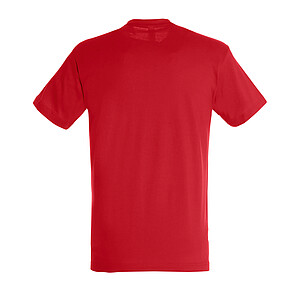 UNISEX ROUND COLLAR T-SHIRT REGENT, RED, XXS