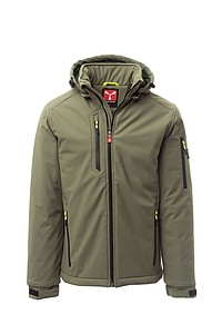 Unisex winter jacket Payper CREEK PAD, army green, size 3XL