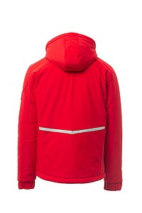 Unisex winter jacket Payper STREAM PAD, red, size 3XL