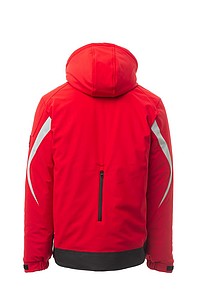 Unisex winter jacket Payper WONDER PAD, red, size 3XL
