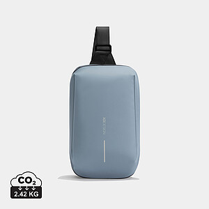 Urban Water Resistant Expandable Sling, blue, grey