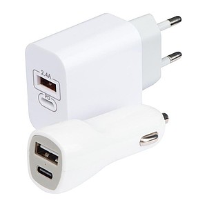 USB + C-Type Travel Set