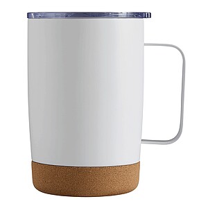 Vacuum drink mug, white