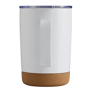 Vacuum drink mug, white