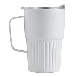 Vacuum drink mug, white