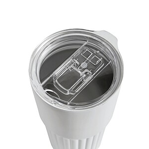 Vacuum drink mug, white