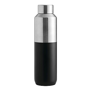 Vacuum drinking bottle, black