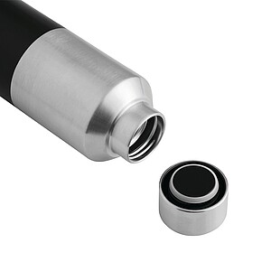 Vacuum drinking bottle, black