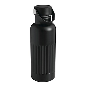 Vacuum drinking bottle, black