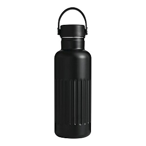Vacuum drinking bottle, black