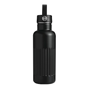 Vacuum drinking bottle, black
