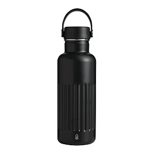 Vacuum drinking bottle, black
