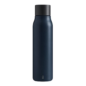 Vacuum drinking bottle, blue