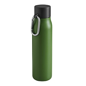 Vacuum drinking bottle, green