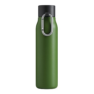 Vacuum drinking bottle, green