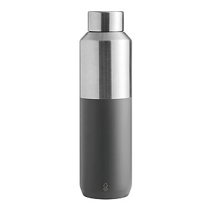 Vacuum drinking bottle, grey