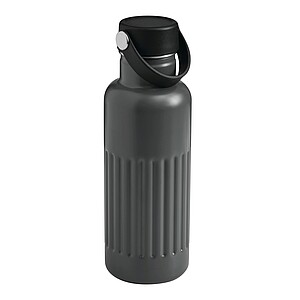 Vacuum drinking bottle, grey