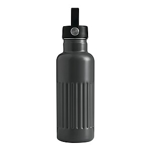 Vacuum drinking bottle, grey