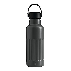 Vacuum drinking bottle, grey