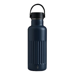 Vacuum drinking bottle, navy blue