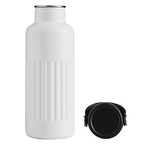 Vacuum drinking bottle, white