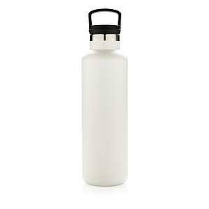 Vacuum insulated leak proof standard mouth bottle, white