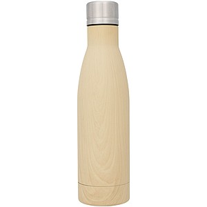 Vasa wood copper vacuum insulated bottle