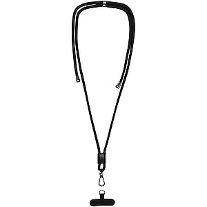 Vega adjustable recycled smartphone lanyard