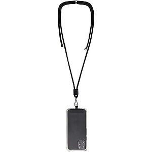 Vega adjustable recycled smartphone lanyard