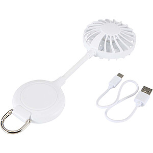 Ventio recycled plastic magnetic portable fan