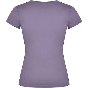Victoria short sleeve womens v-neck t-shirt, lavender
