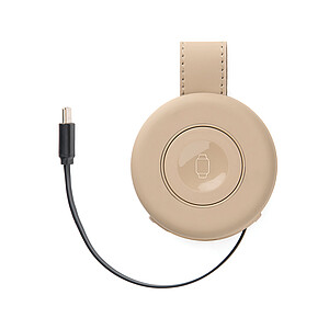 VINGA 2-in-1 Travel Charger made from RCS, Beige
