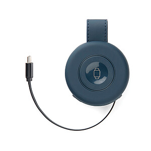 VINGA 2-in-1 Travel Charger made from RCS, Navy Blue