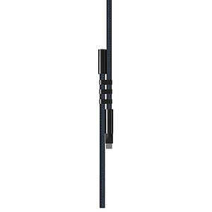 VINGA Neck Lanyard with Charging Cable, Navy Blue