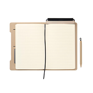 VINGA RCS 4-in-1 Refillable Notebook, Beige