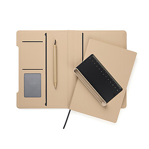 VINGA RCS 4-in-1 Refillable Notebook, Beige
