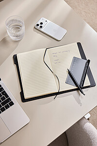 VINGA RCS 4-in-1 Refillable Notebook, Black