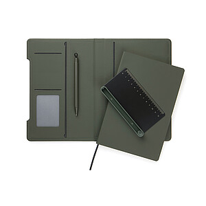 VINGA RCS 4-in-1 Refillable Notebook, Military Green