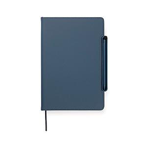 VINGA RCS 4-in-1 Refillable Notebook, Navy Blue