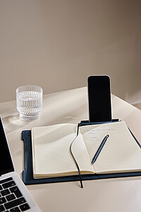 VINGA RCS 4-in-1 Refillable Notebook, Navy Blue