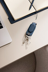VINGA RCS Key Ring with Tracker, Navy Blue