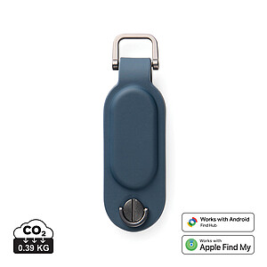 VINGA RCS Key Ring with Tracker, Navy Blue