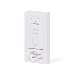 VINGA RCS Keychain with Tracker, Black