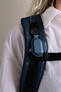 VINGA RCS Keychain with Tracker, Navy Blue