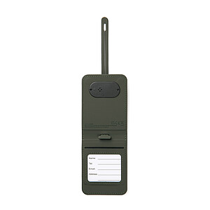VINGA RCS Luggage Tag with Tracker, Military Green