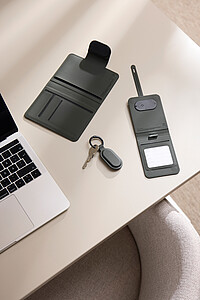 VINGA RCS Luggage Tag with Tracker, Military Green