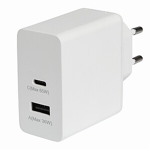 Wall plug, white