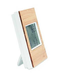 Weather station bamboo front