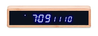 Wireless charger in bamboo